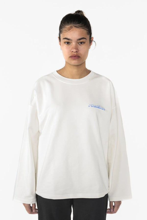 Long sleeve Oversized white Rolánn FW20